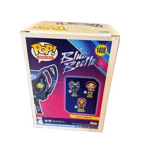Funko Pop Movies DC Blue Beetle Jaime Reyes 1408 Vinyl Figure